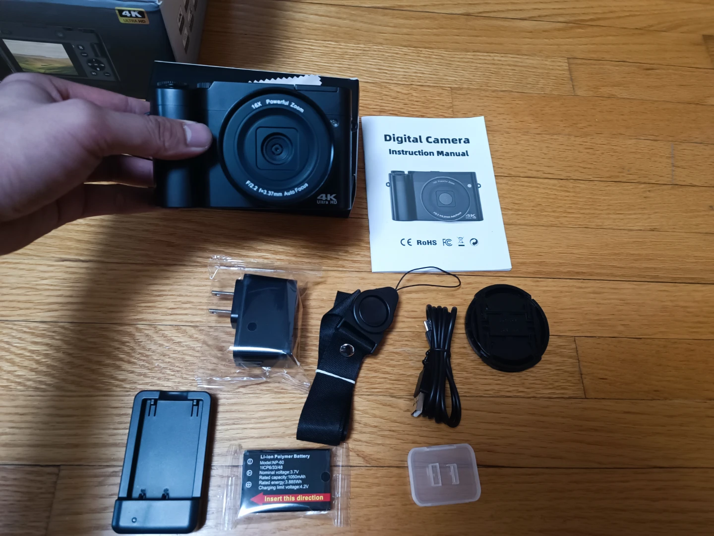 DC218 4K Ultra HD Digital Camera - photo 5