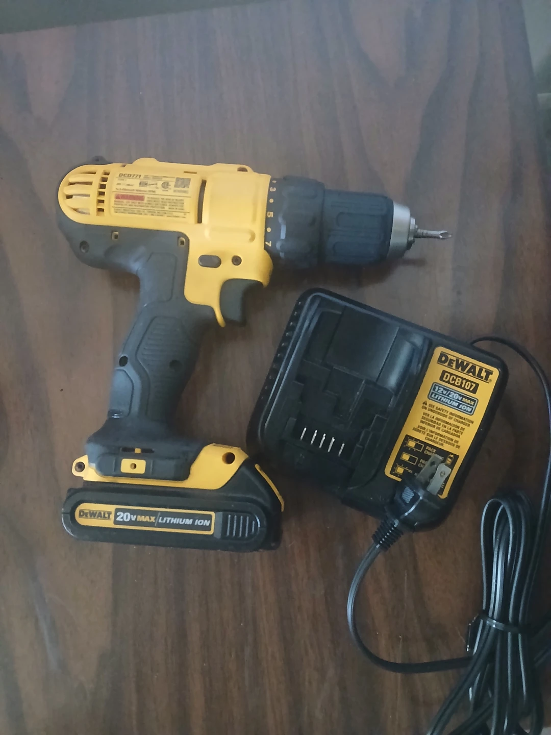 New 20 volt drill set - photo 3