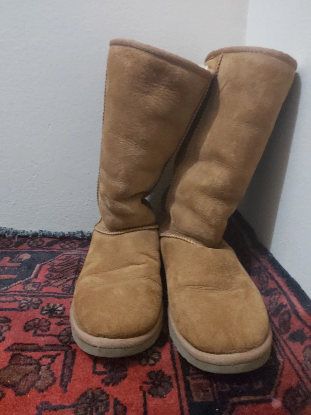 UGG Australia Tall Boots - Tan Suede - photo 3