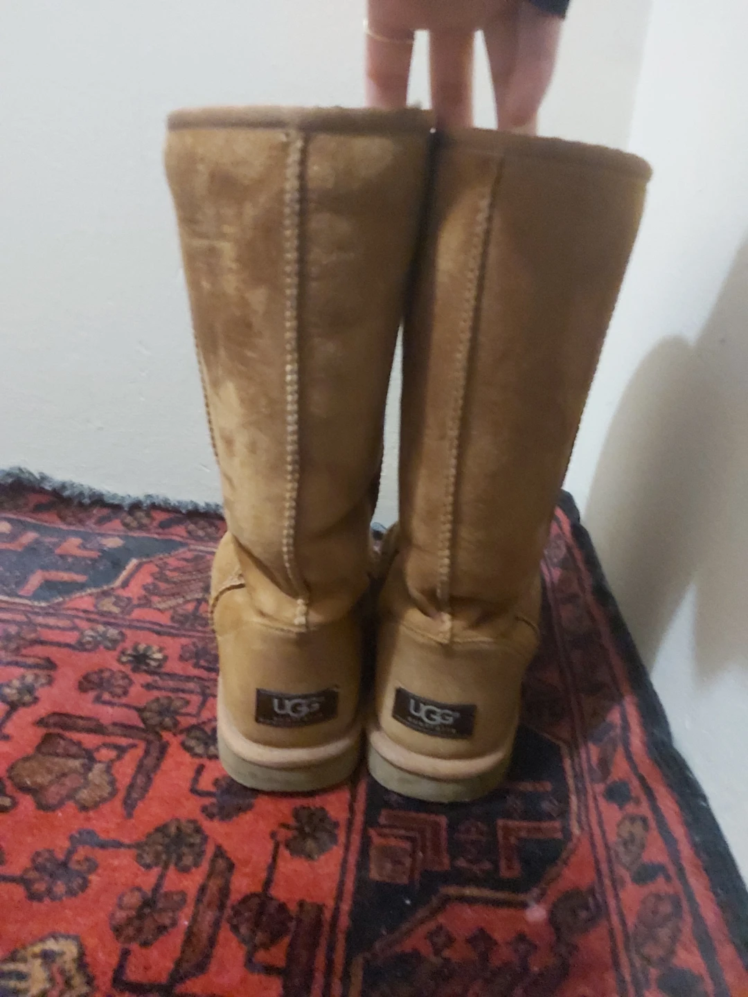 UGG Australia Tall Boots - Tan Suede