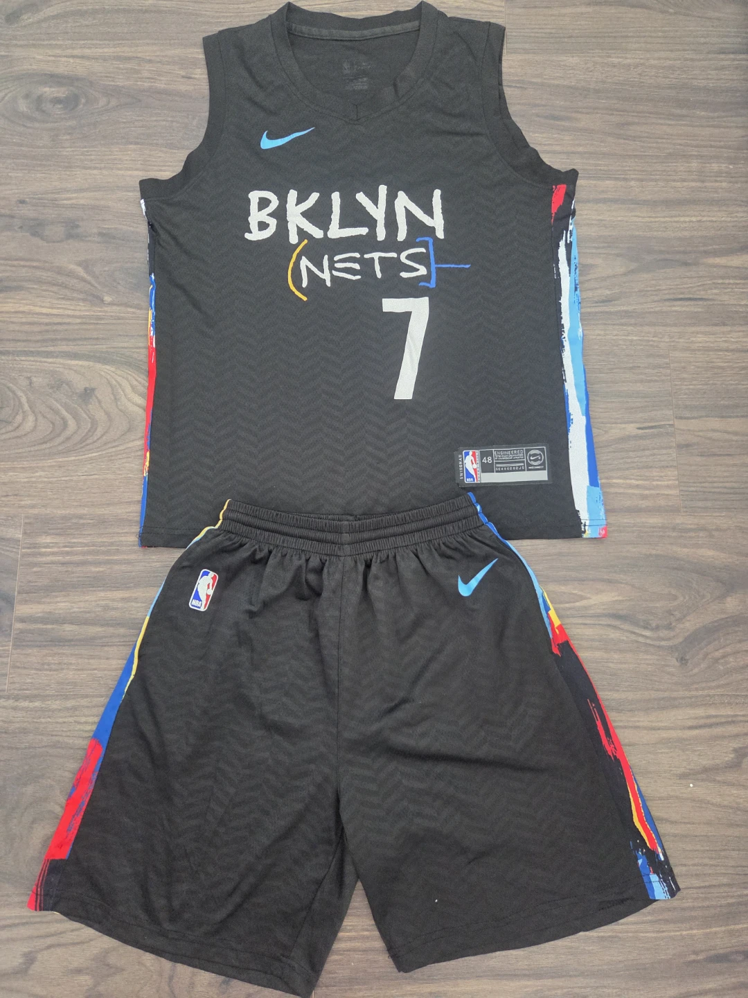 Nike Brooklyn Nets NBA Jersey & Shorts Set - Kevin Durant #7