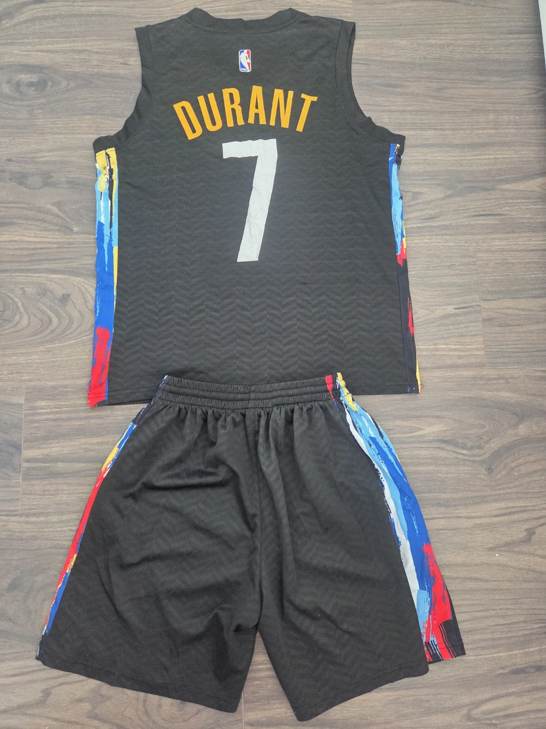 Nike Brooklyn Nets NBA Jersey & Shorts Set - Kevin Durant #7 - photo 2