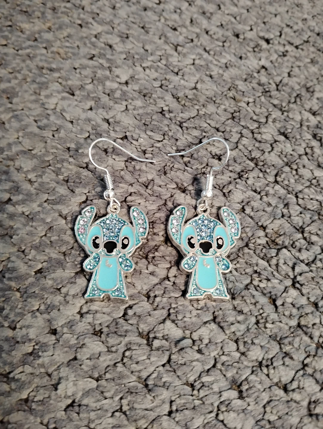 Blue Stitch Earrings - photo 2