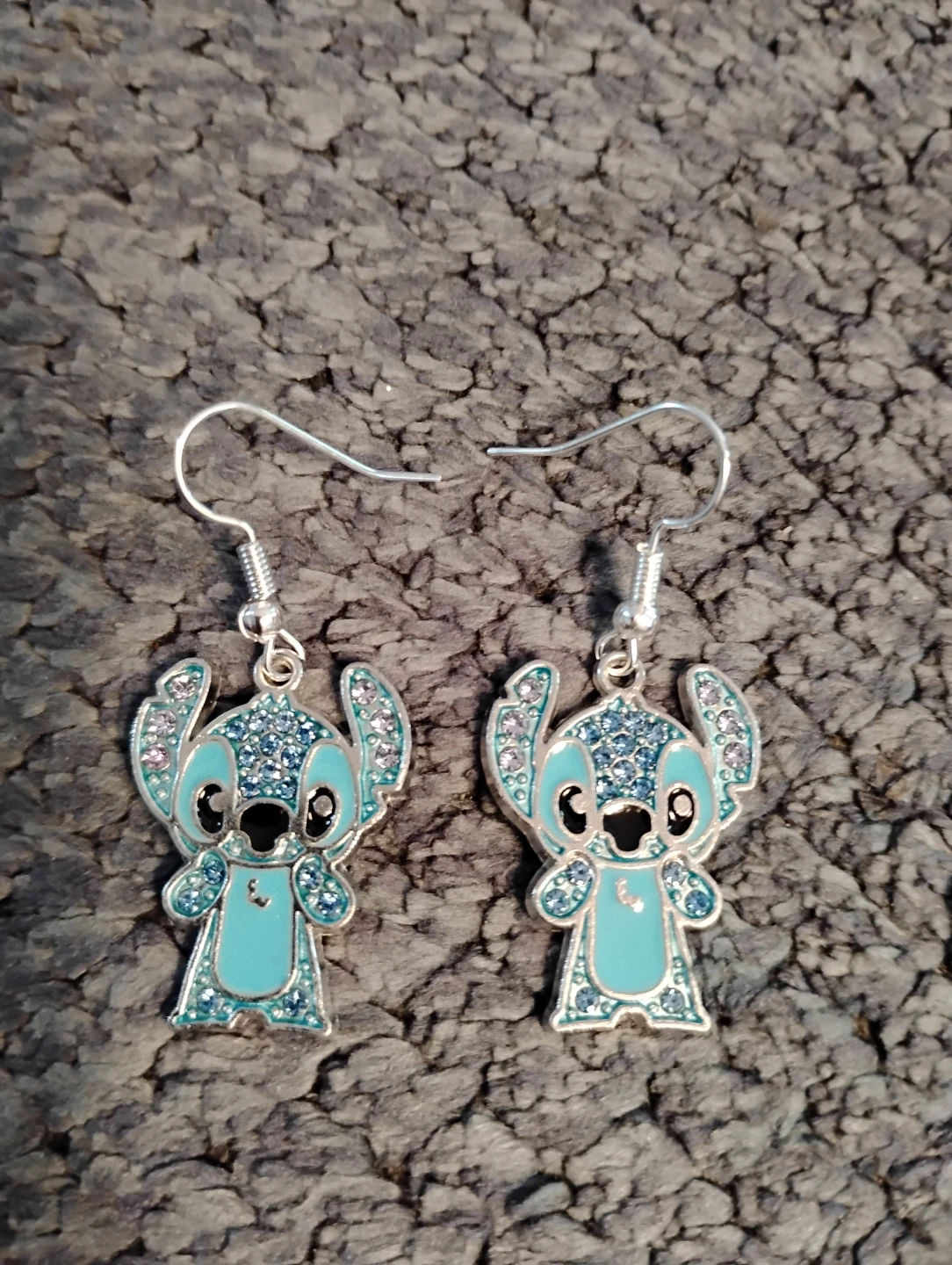 Blue Stitch Earrings - photo 3