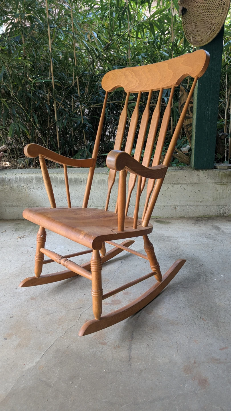 Wooden Rocking Chair