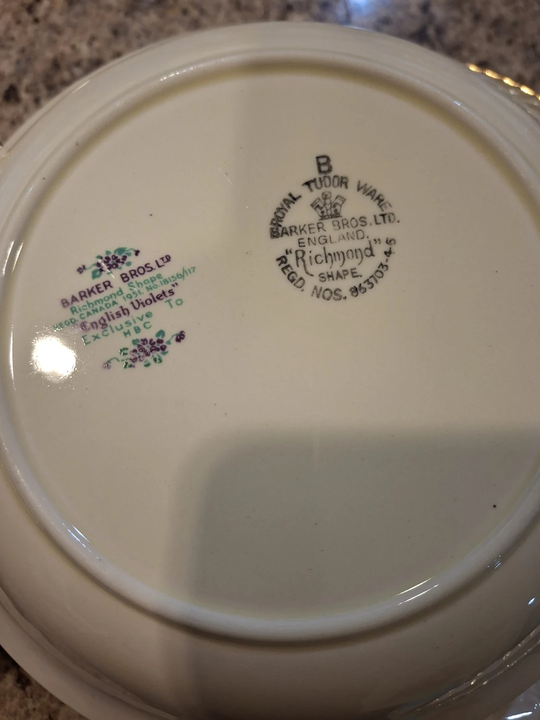 Barker Bros & Ridgeways Plates - photo 4