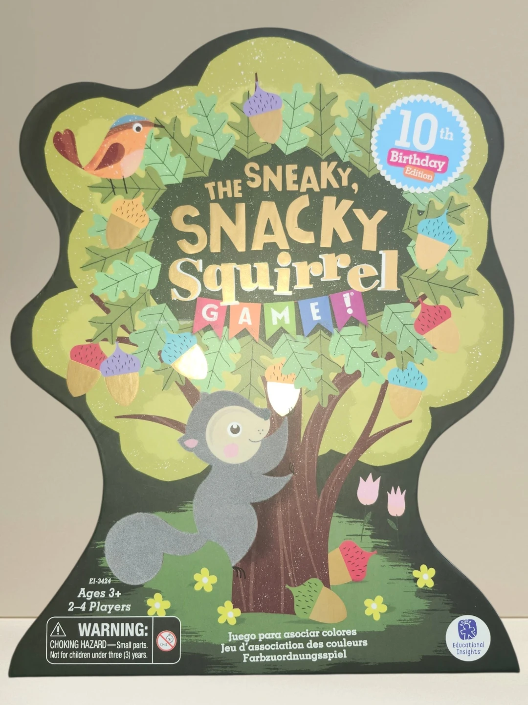 The Sneaky 🍿 Snacky  🍫 Squirrel 🐿 Game - 10th Birthday Edition