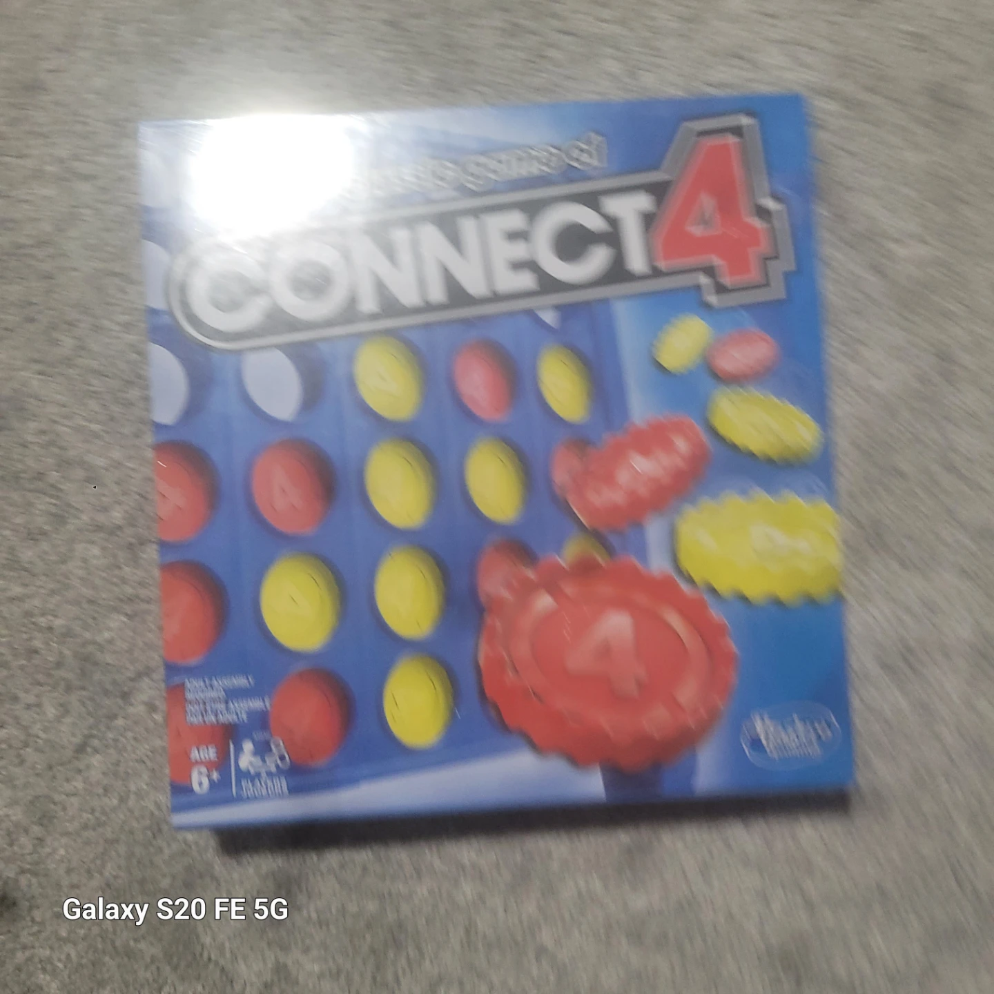 Connect 4 The Win Board Game by Hasbro