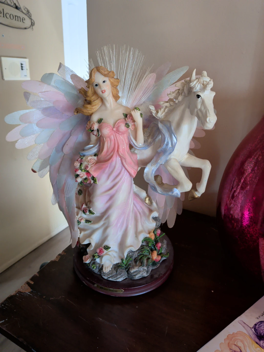 Dynasty Collection Angel and Horse Figurine