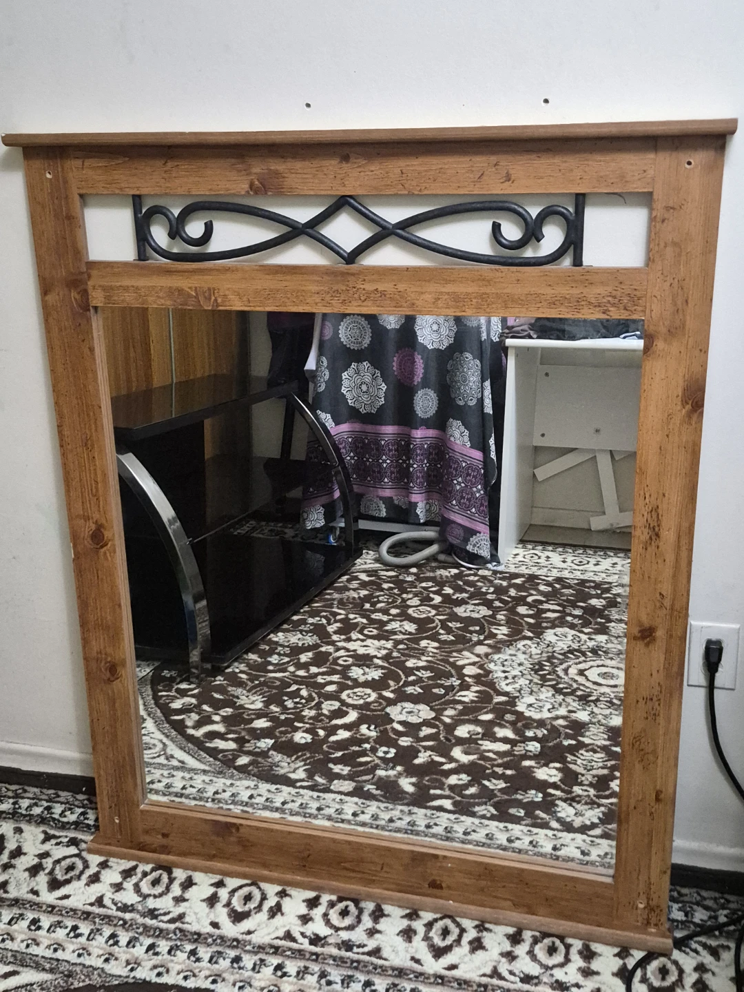 Wooden Framed Mirror