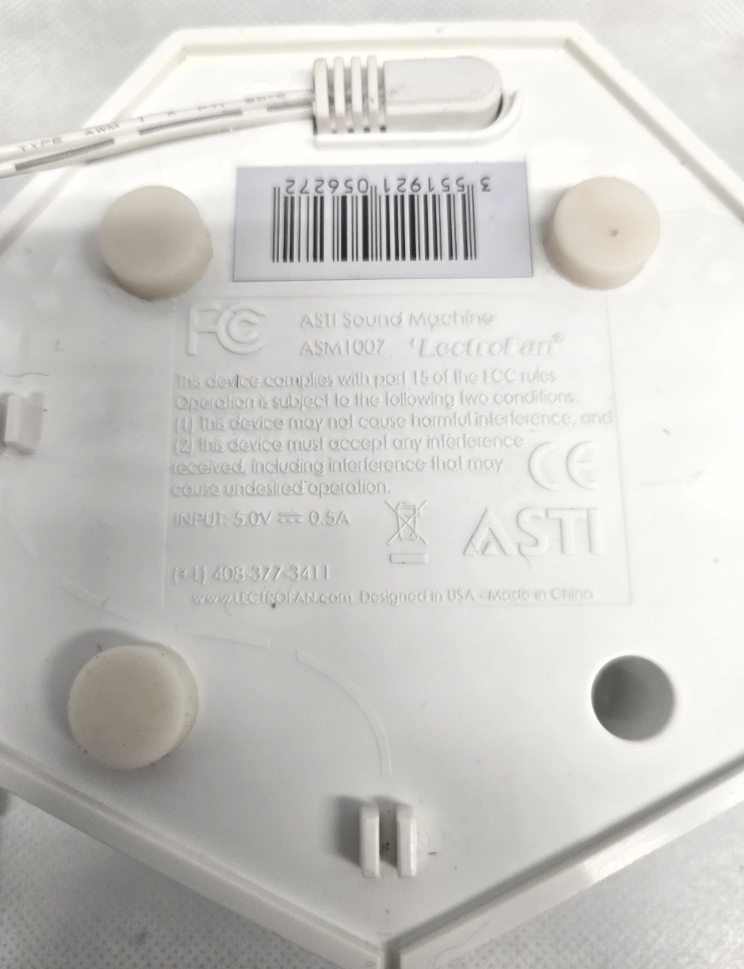 LectroFan Classic White Noise Sound Machine Model ASM1007 - photo 2