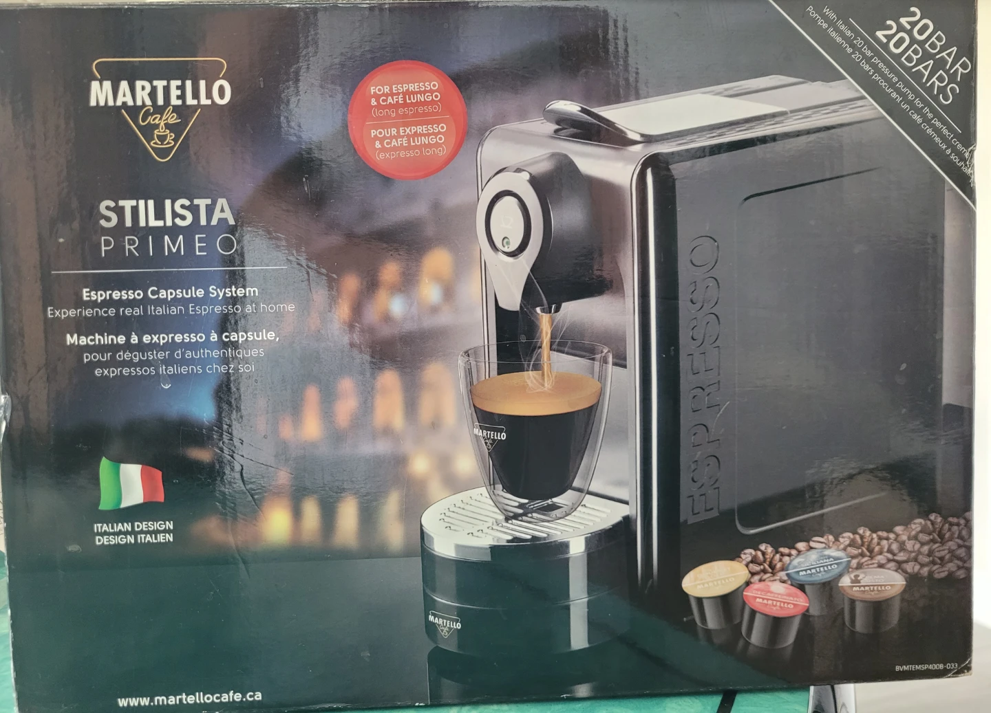 Martello Cafe Stilista Primeo Espresso Machine - photo 2