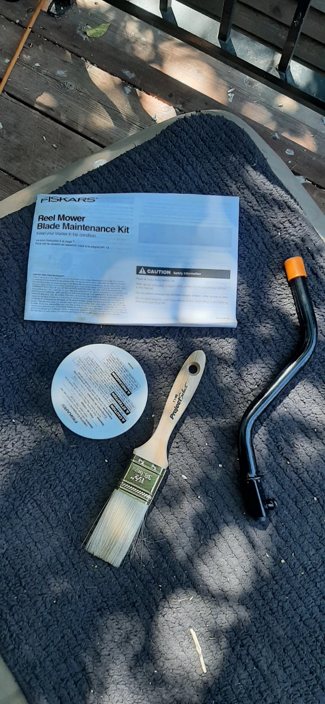 Premium Stay Sharp Fiskars Reel Mower - photo 5