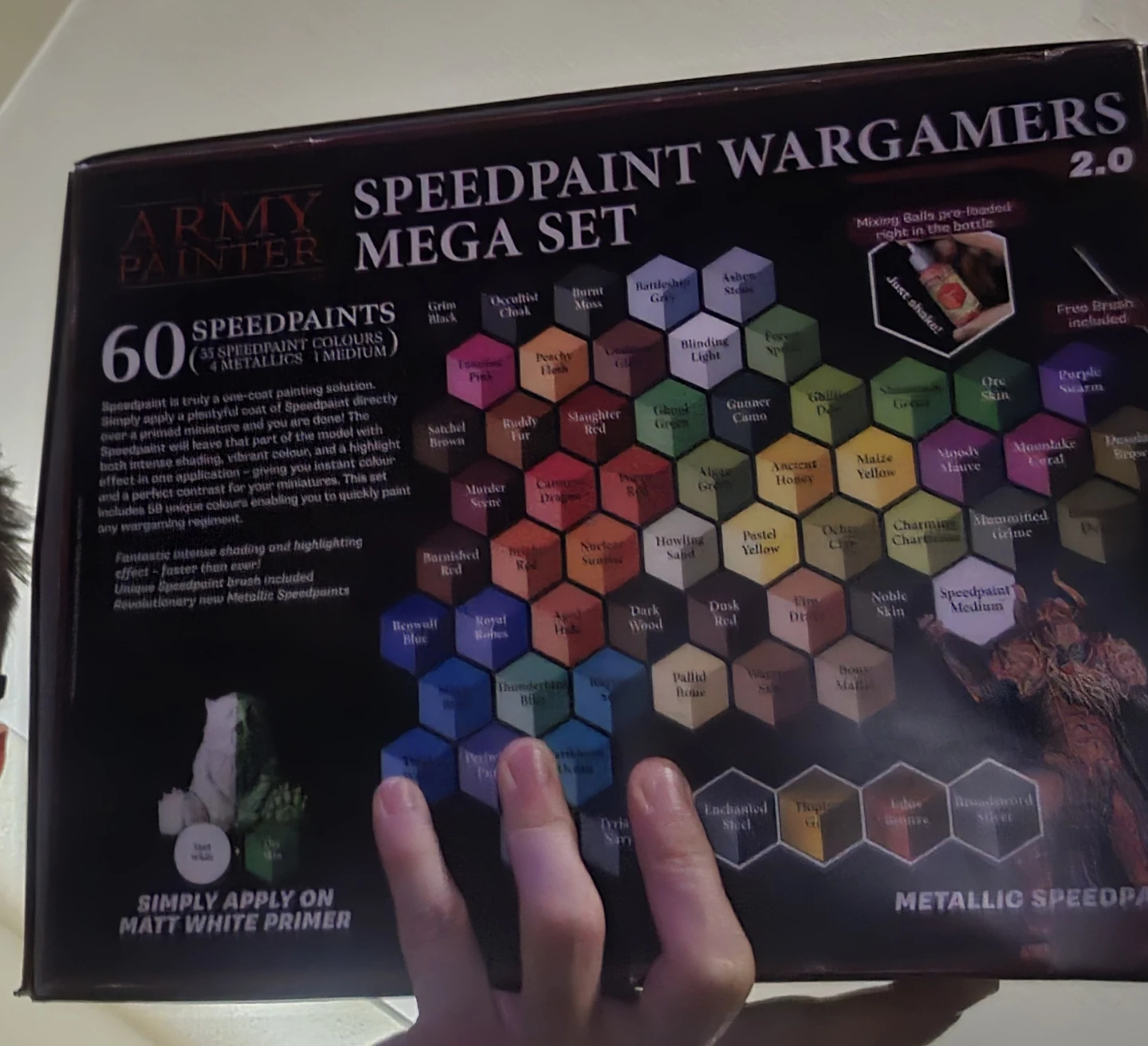 The Army Painter,Speedpaint Wargamers Mega Paint Set - photo 5