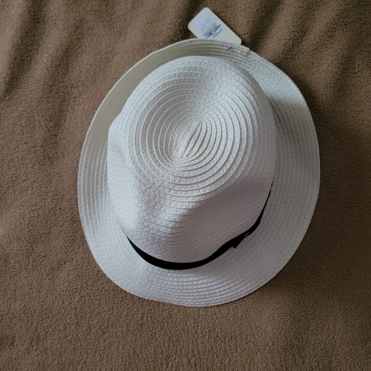 White Paper Fedora Hat