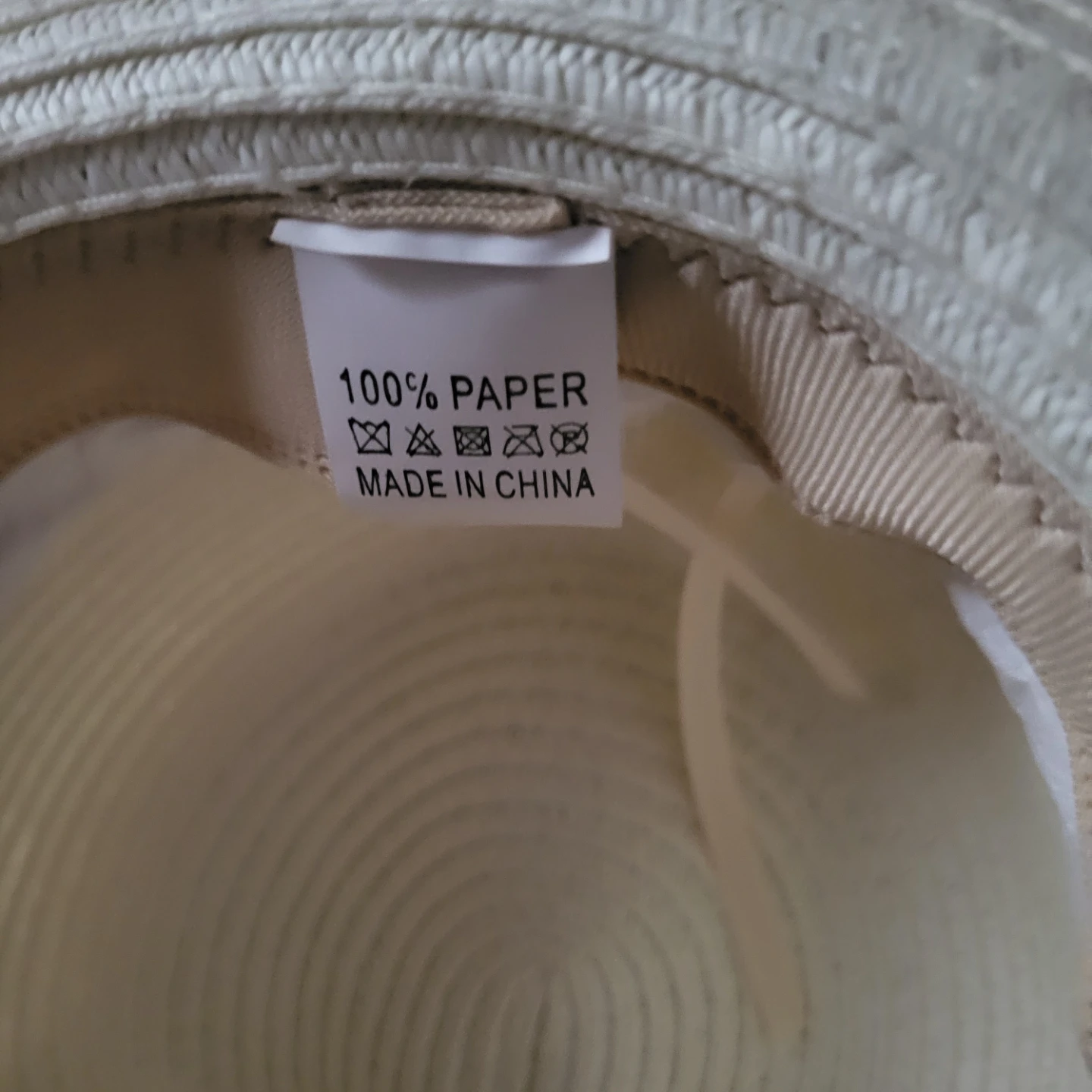 White Paper Fedora Hat - photo 3