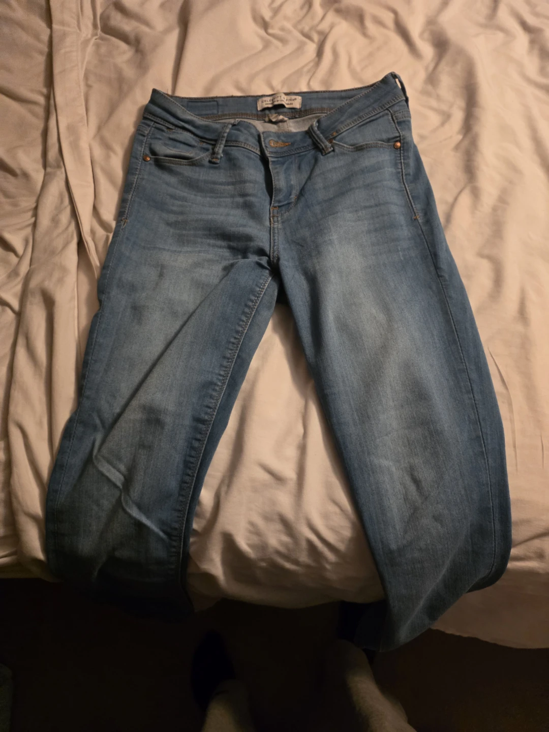 Blue Denim Jeans - European Cut