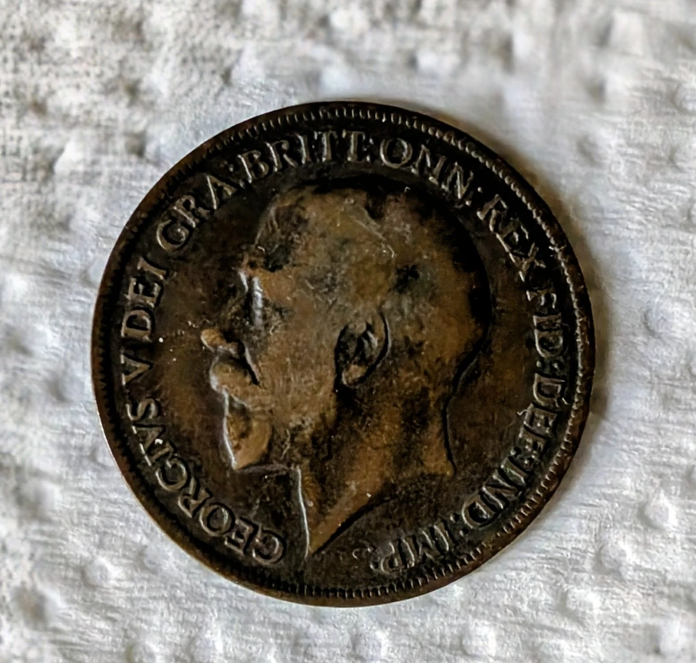 George V 1919 Coin