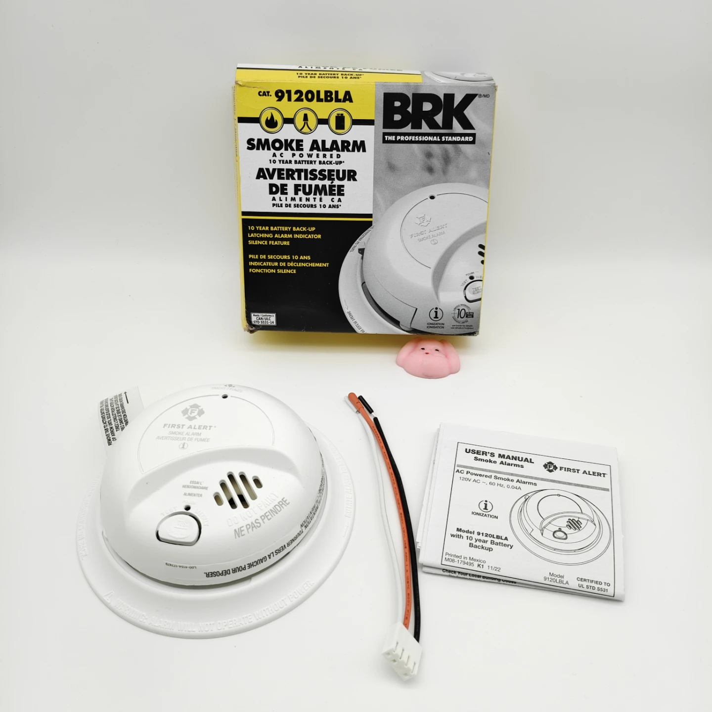 First Alert Smoke Alarm Model 9120LBLA