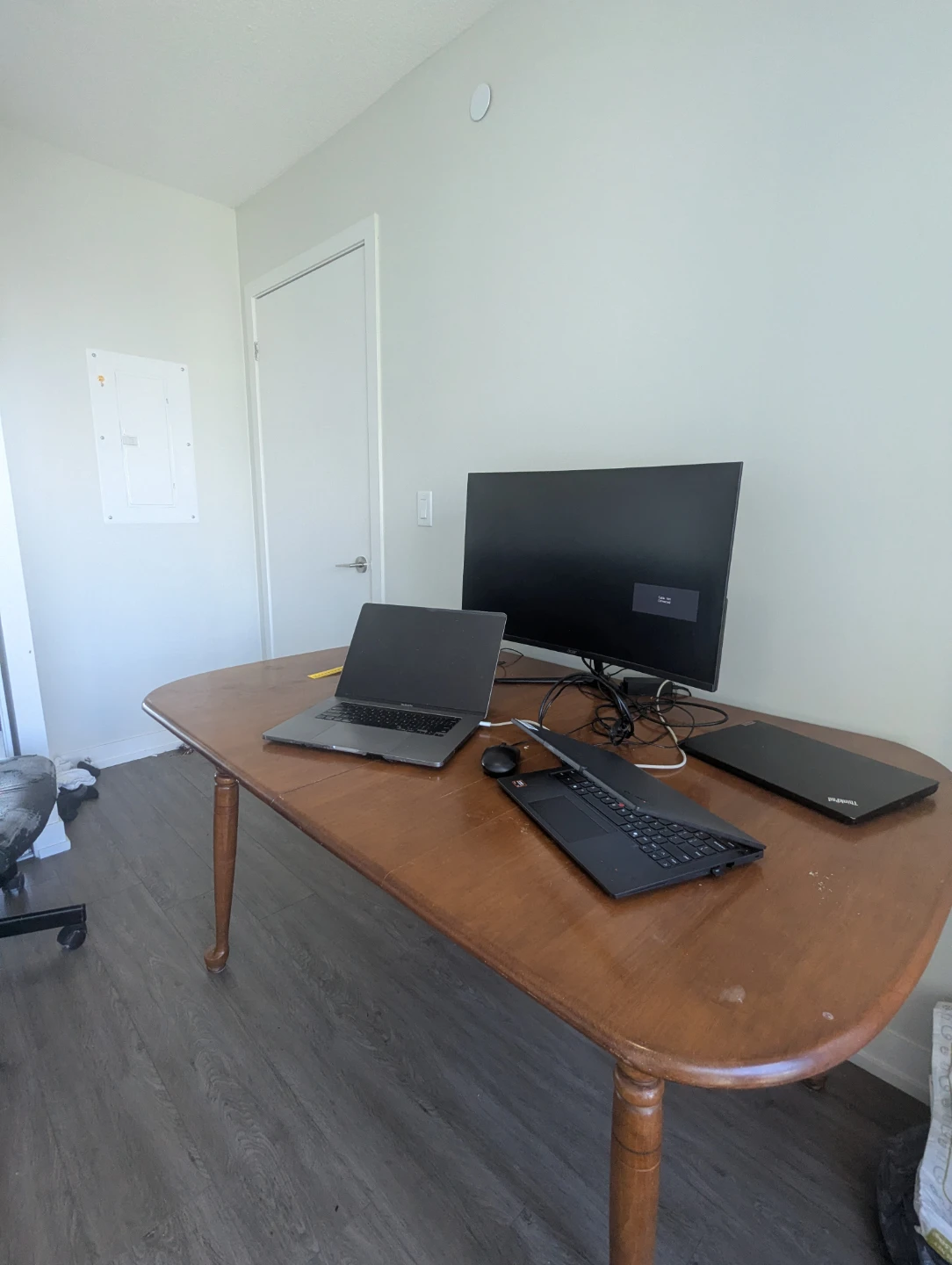 Wooden Dining Table with chair - photo 4