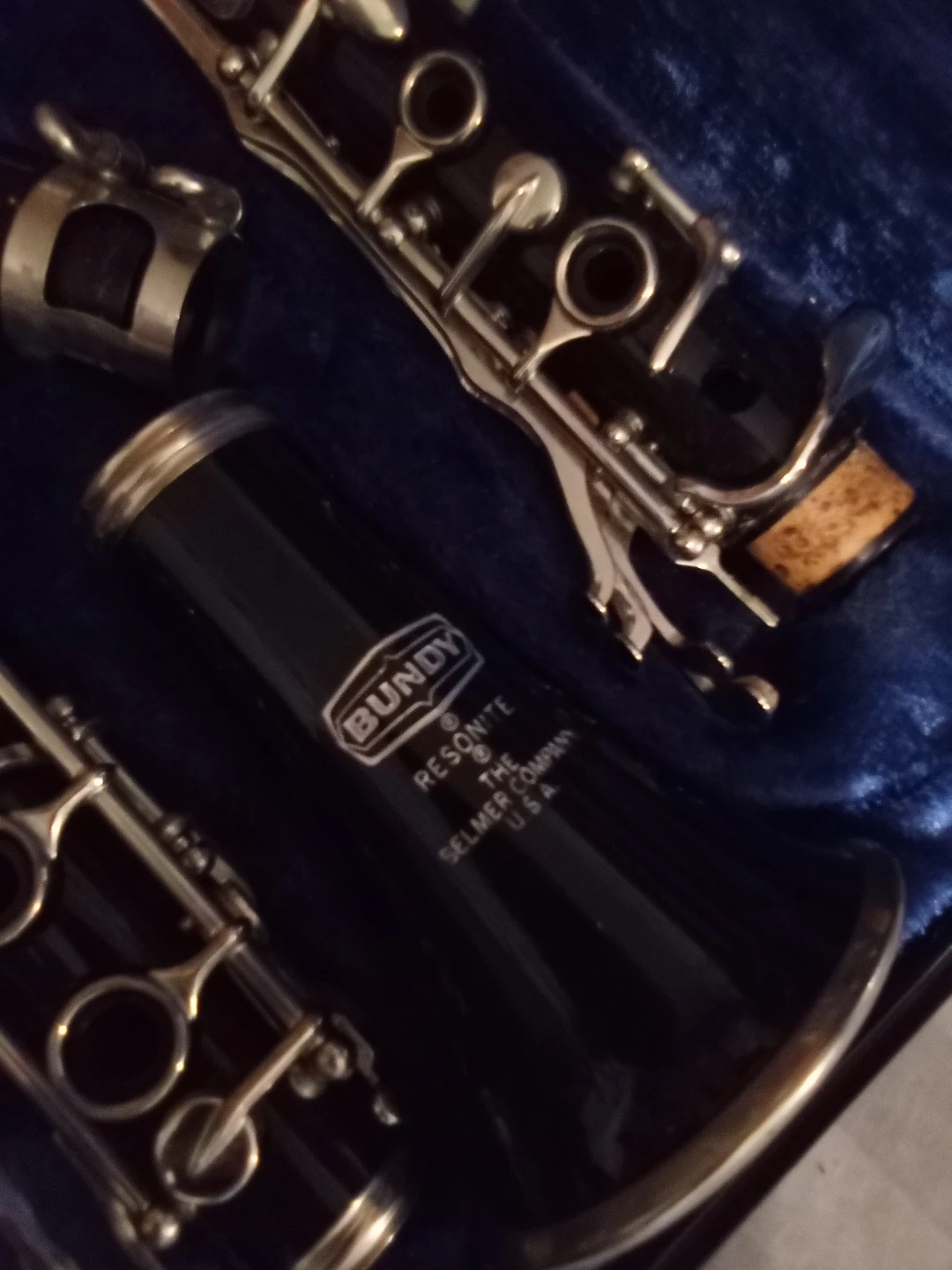 Bundy Resonite Clarinet with Case and Accessories - photo 2