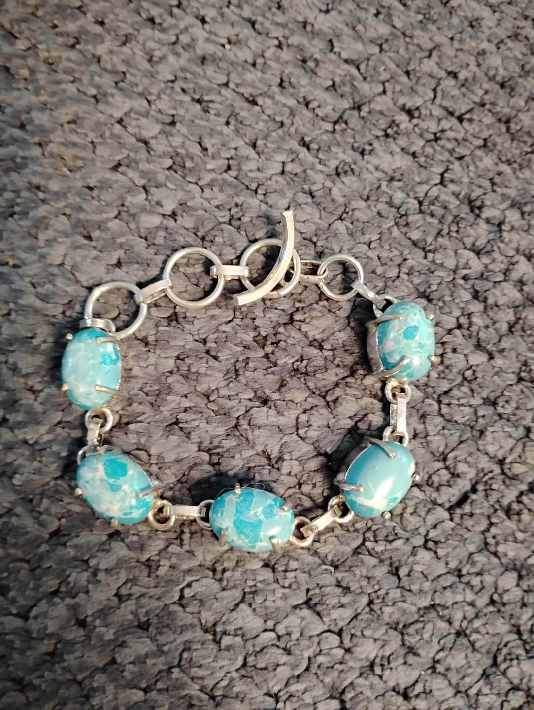 Turquoise Gemstone Bracelet - photo 2