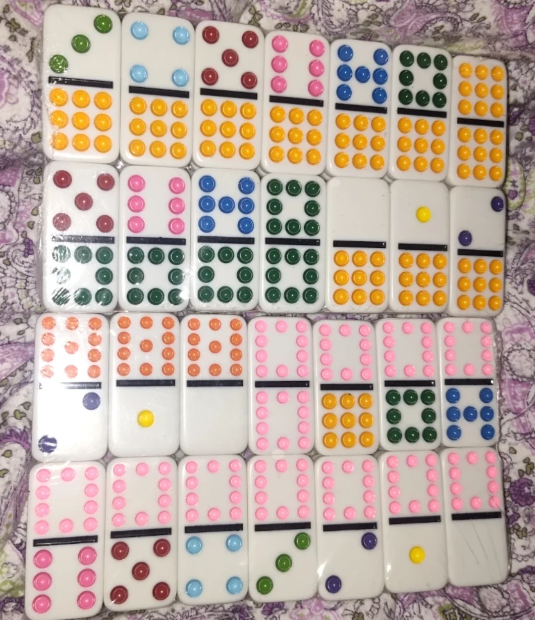 Double Six Domino Set