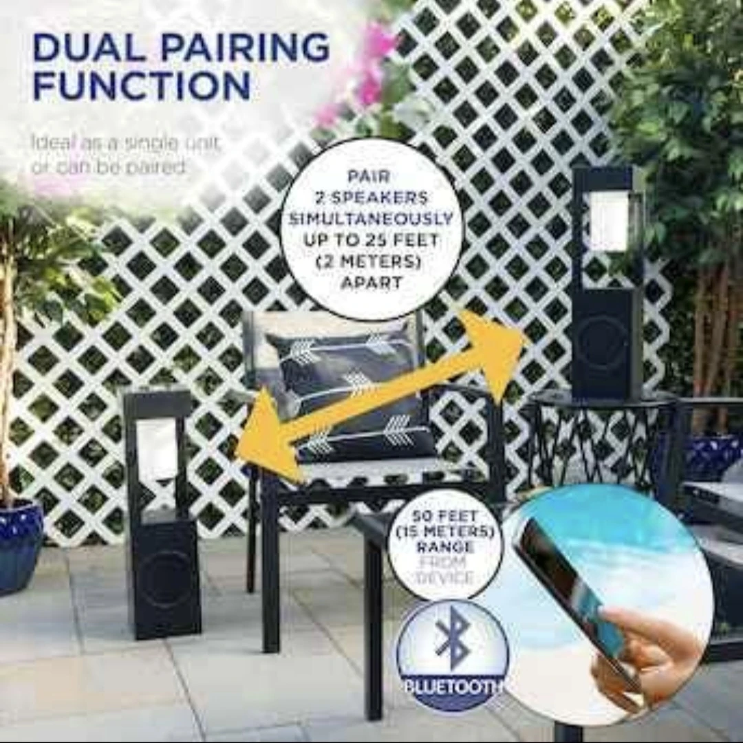 New outdoor Solar Lantern and Bluetooth Speaker - photo 5