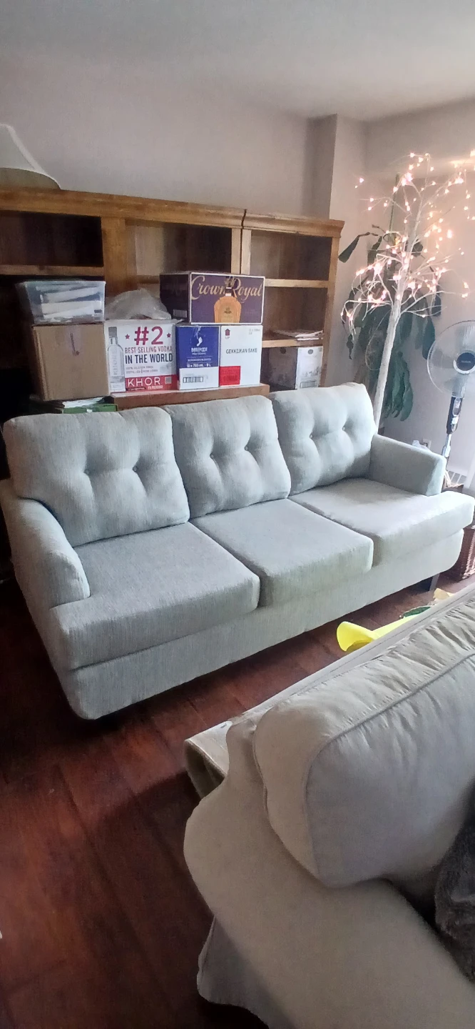 Couch - Grey weave - photo 4