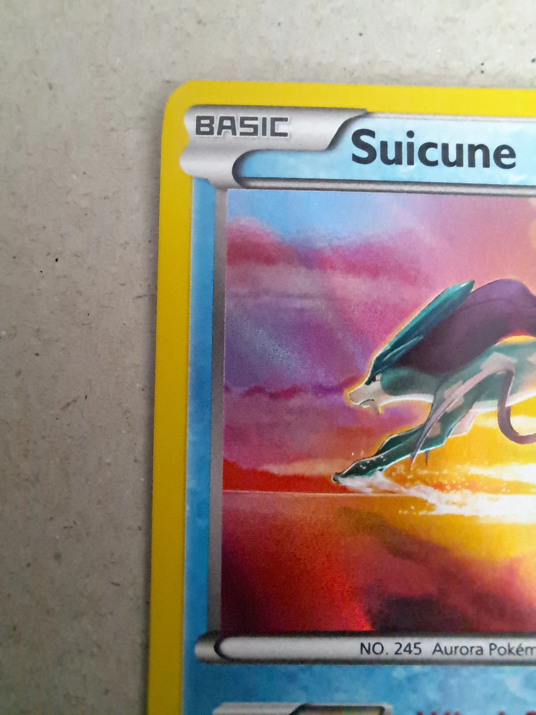 Pokemon Suicune 30 Holo XY Breakpoint - photo 5