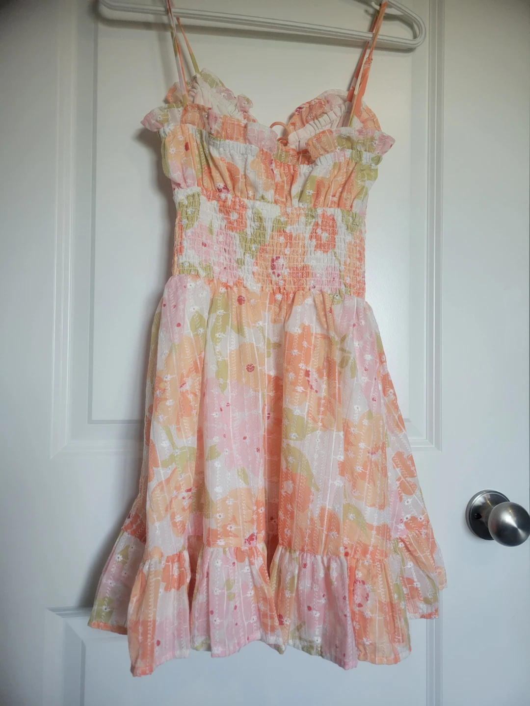Sabo Skirt Floral Mini Dress XS - photo 2
