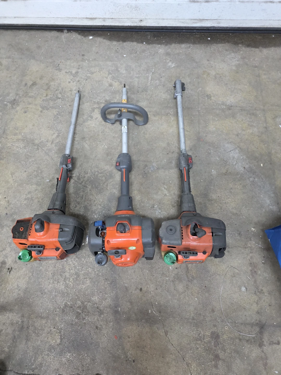 Husqvarna String Trimmers (3) all for parts or for repair - photo 2