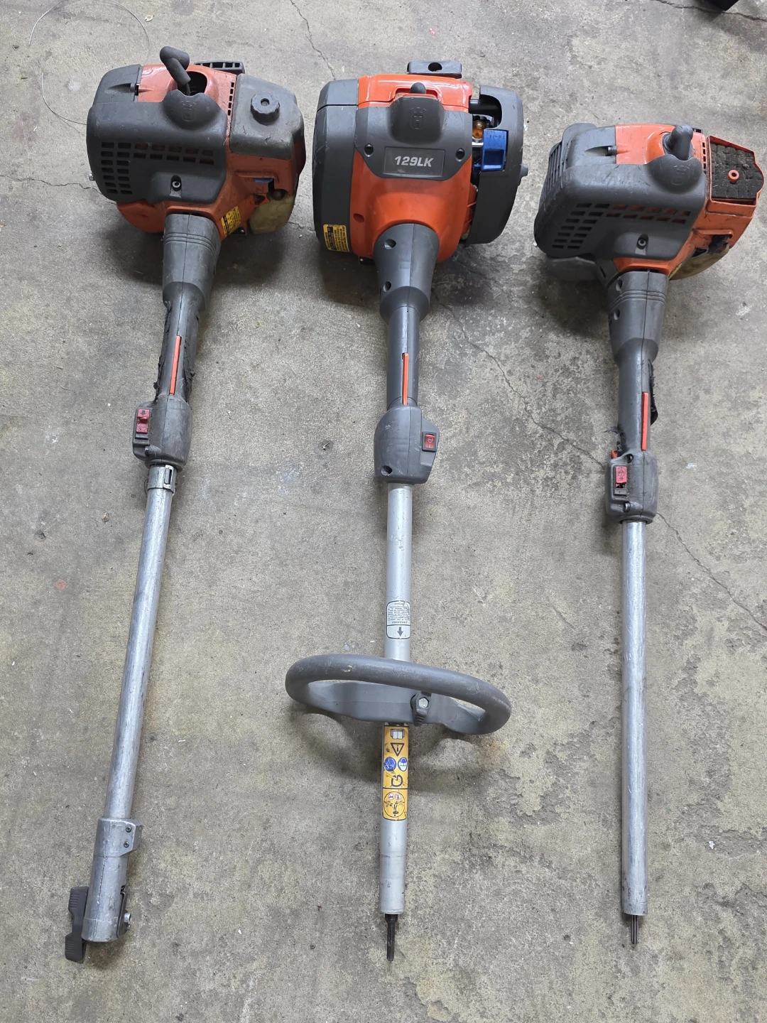 Husqvarna String Trimmers (3) all for parts or for repair - photo 3