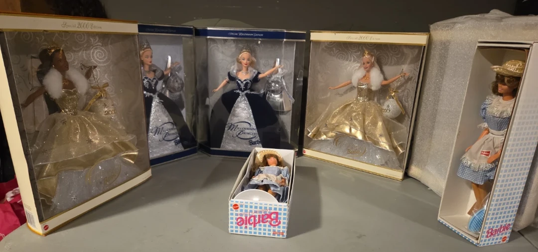 Collection of Barbie Dolls - Millennium Princess & more