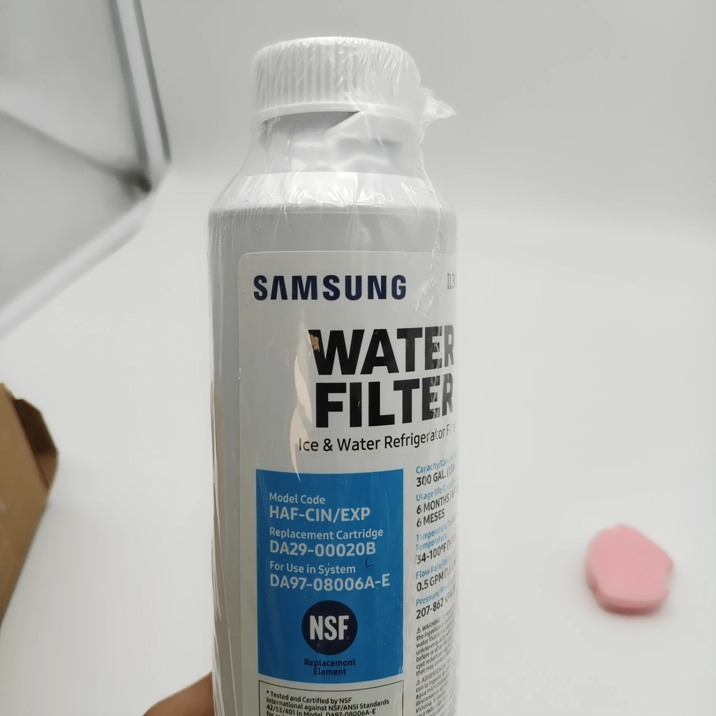 Samsung DA29-00020B Refrigerator Water Filter - photo 2