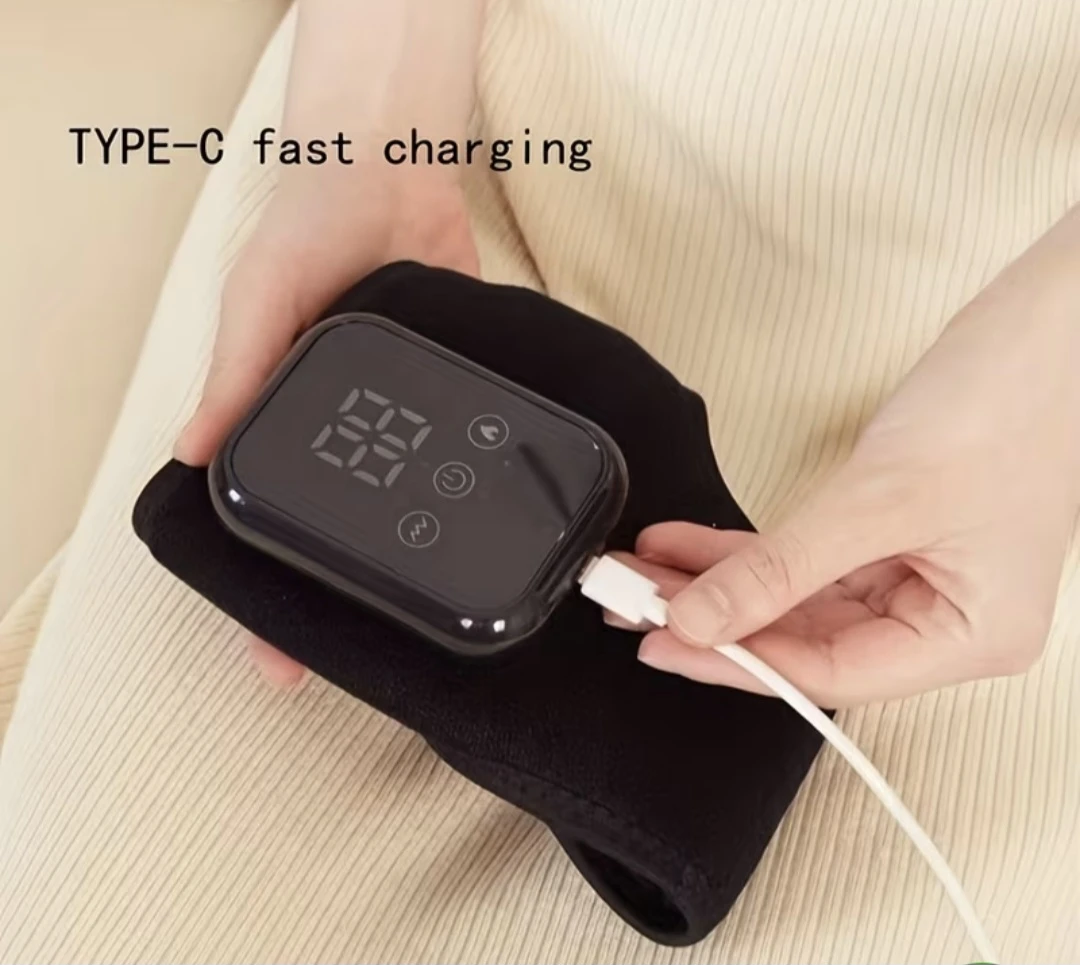 Electric Ankle Brace with Heating and Massage - photo 4