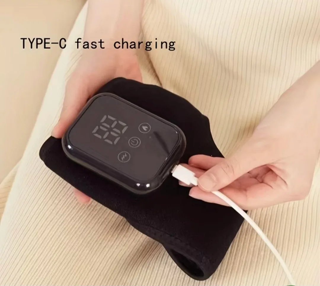 Electric Ankle Brace with Heating and Massage - photo 4