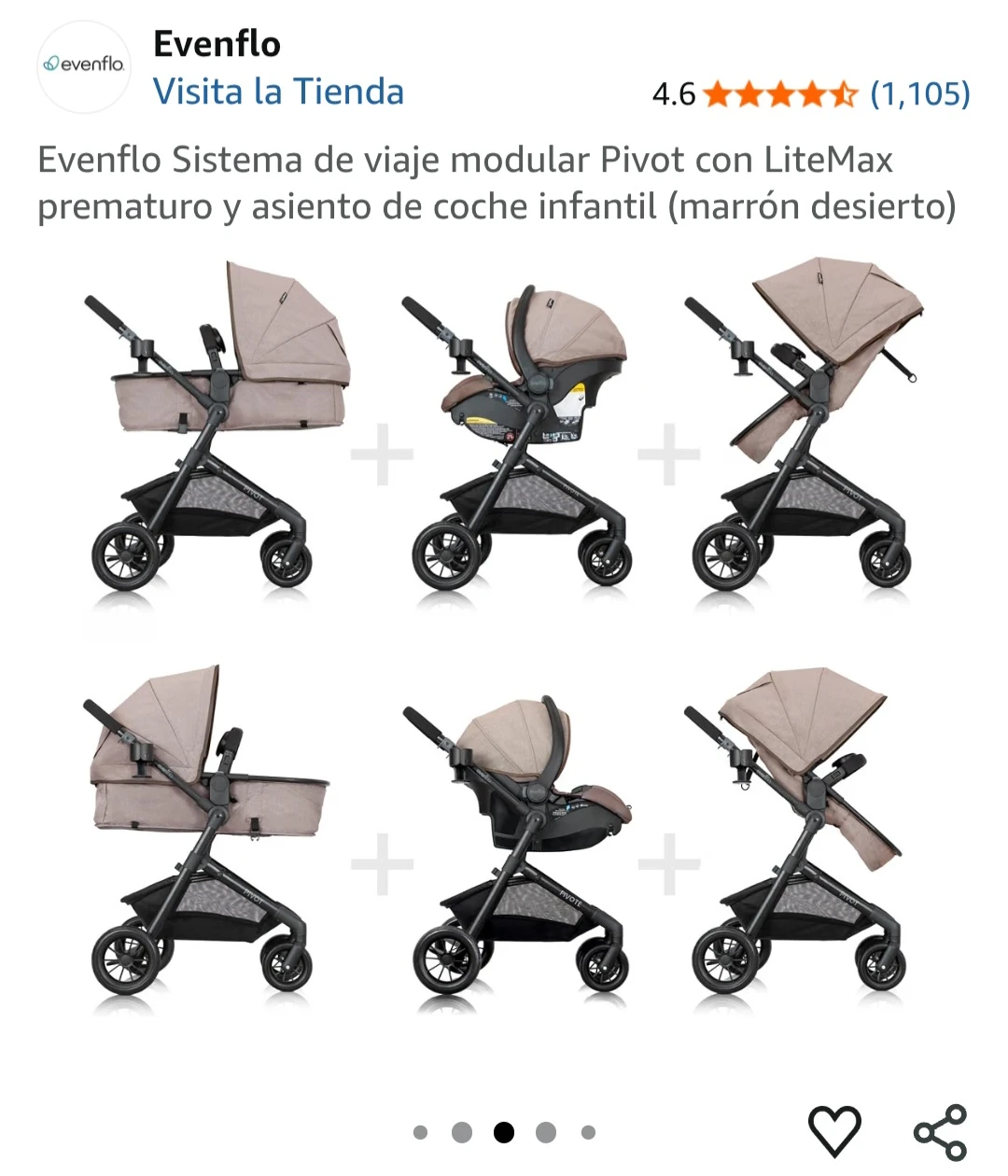 Evenflo Pivot Modular Travel System - photo 3