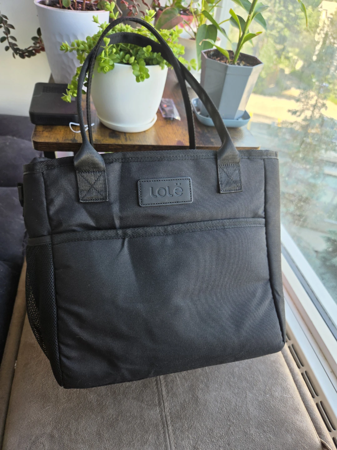 Lole Black Tote Bag