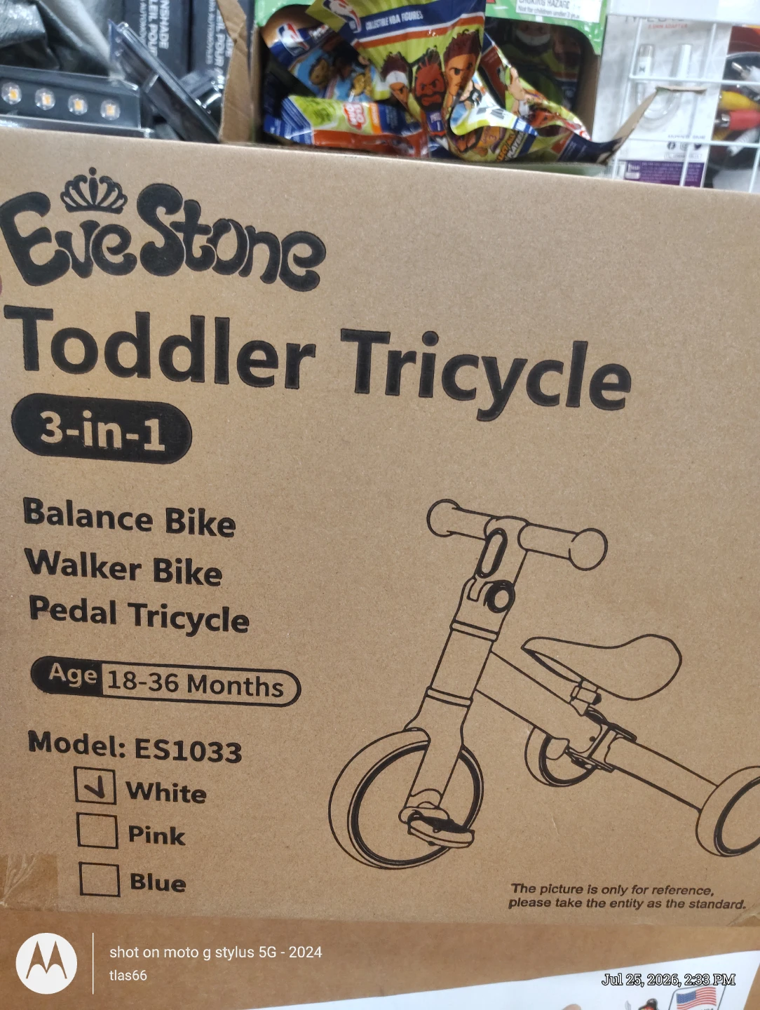 Eve Stone Toddler Tricycle