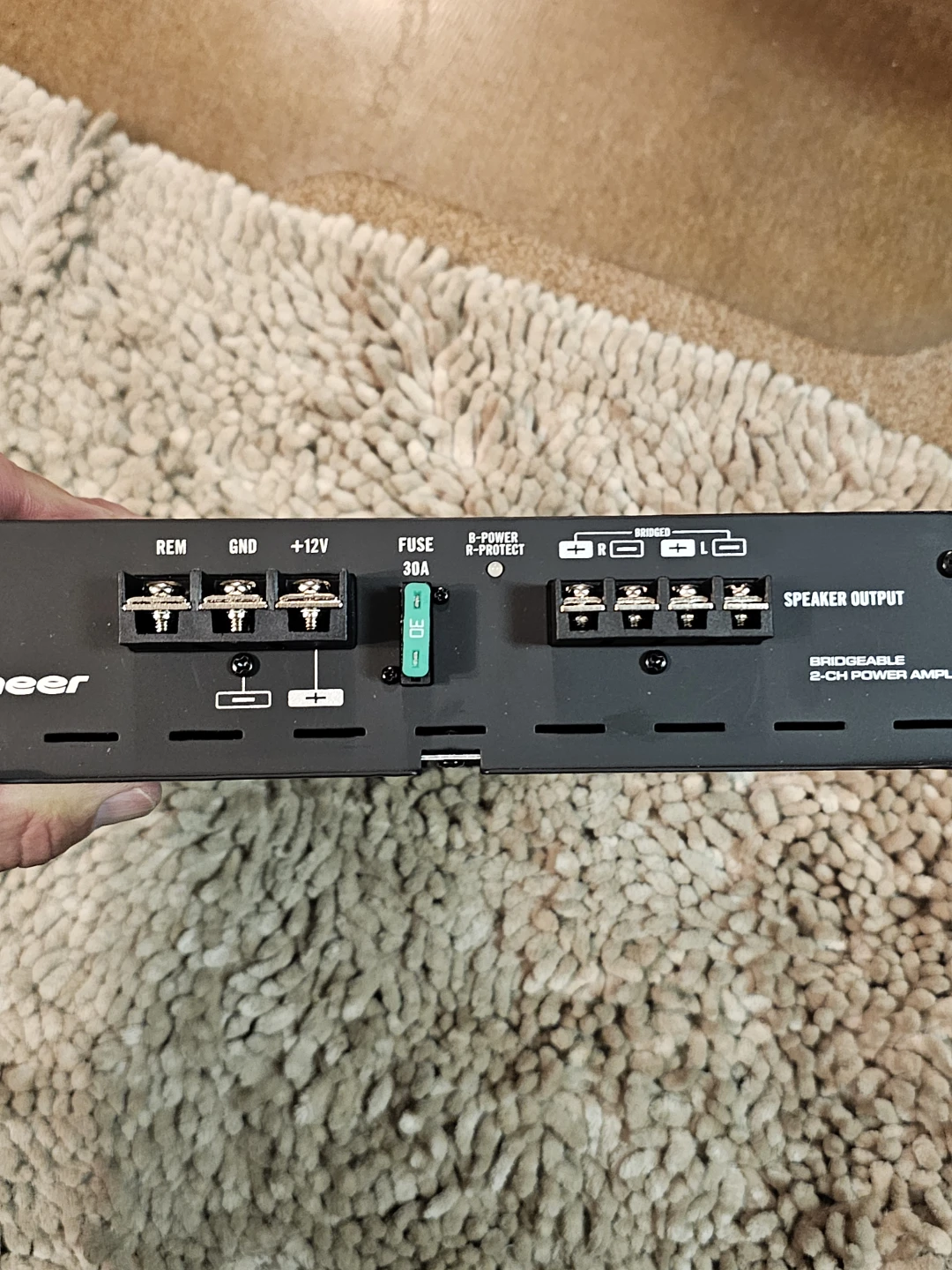 Pioneer GM-E190X2 500W 2-Channel Car Amplifier - photo 4