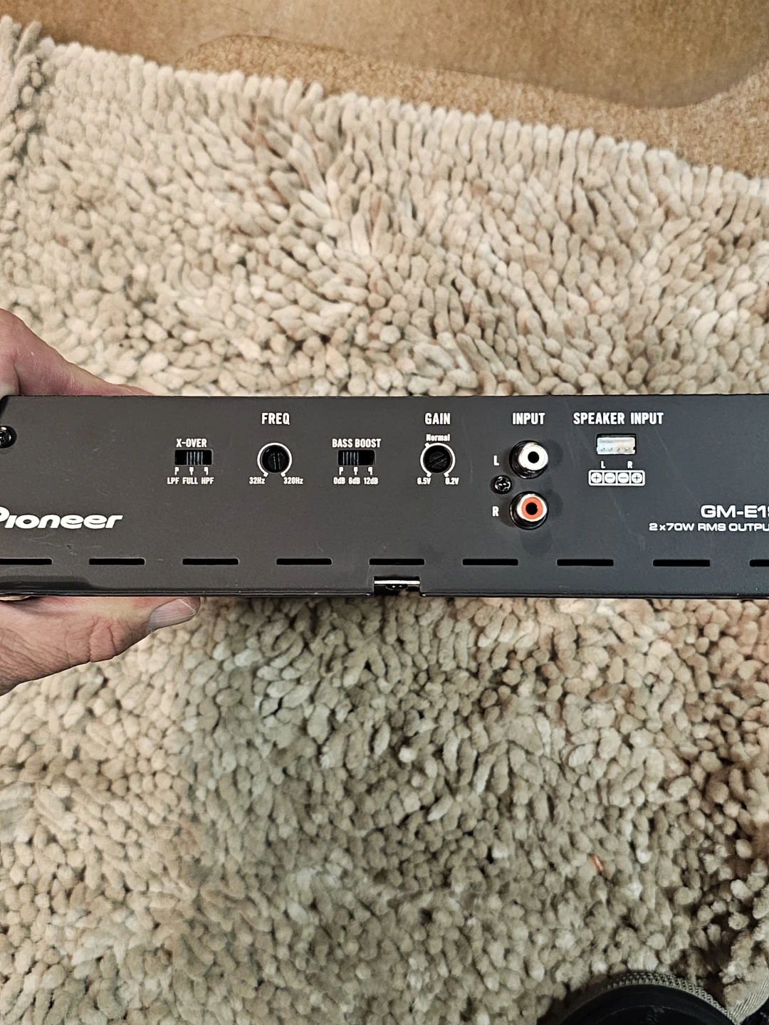 Pioneer GM-E190X2 500W 2-Channel Car Amplifier - photo 5