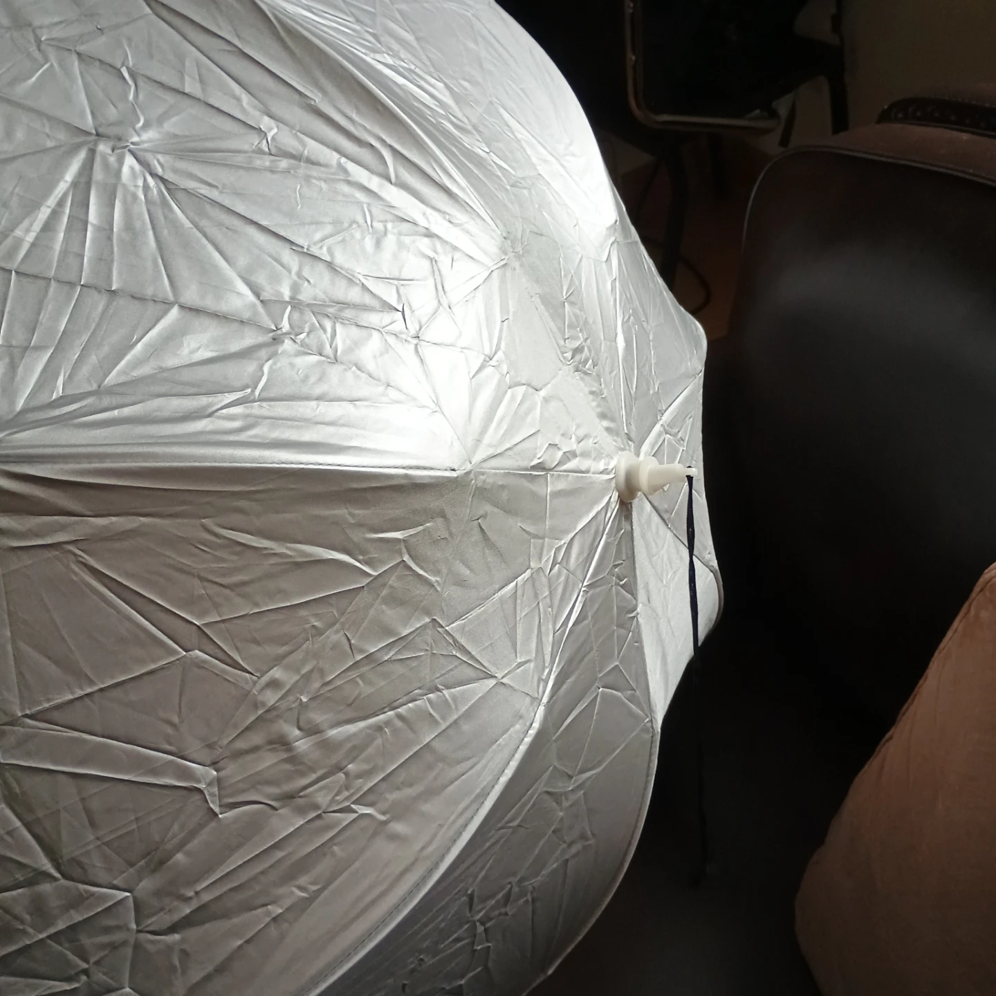 Blue & Silver Umbrella - photo 2