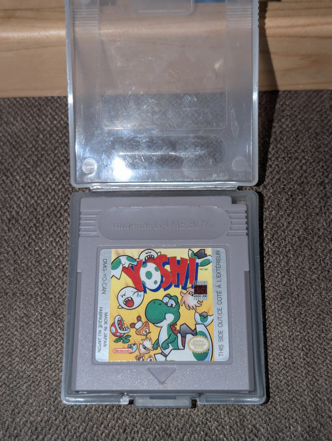 Nintendo Game Boy Yoshi Cartridge