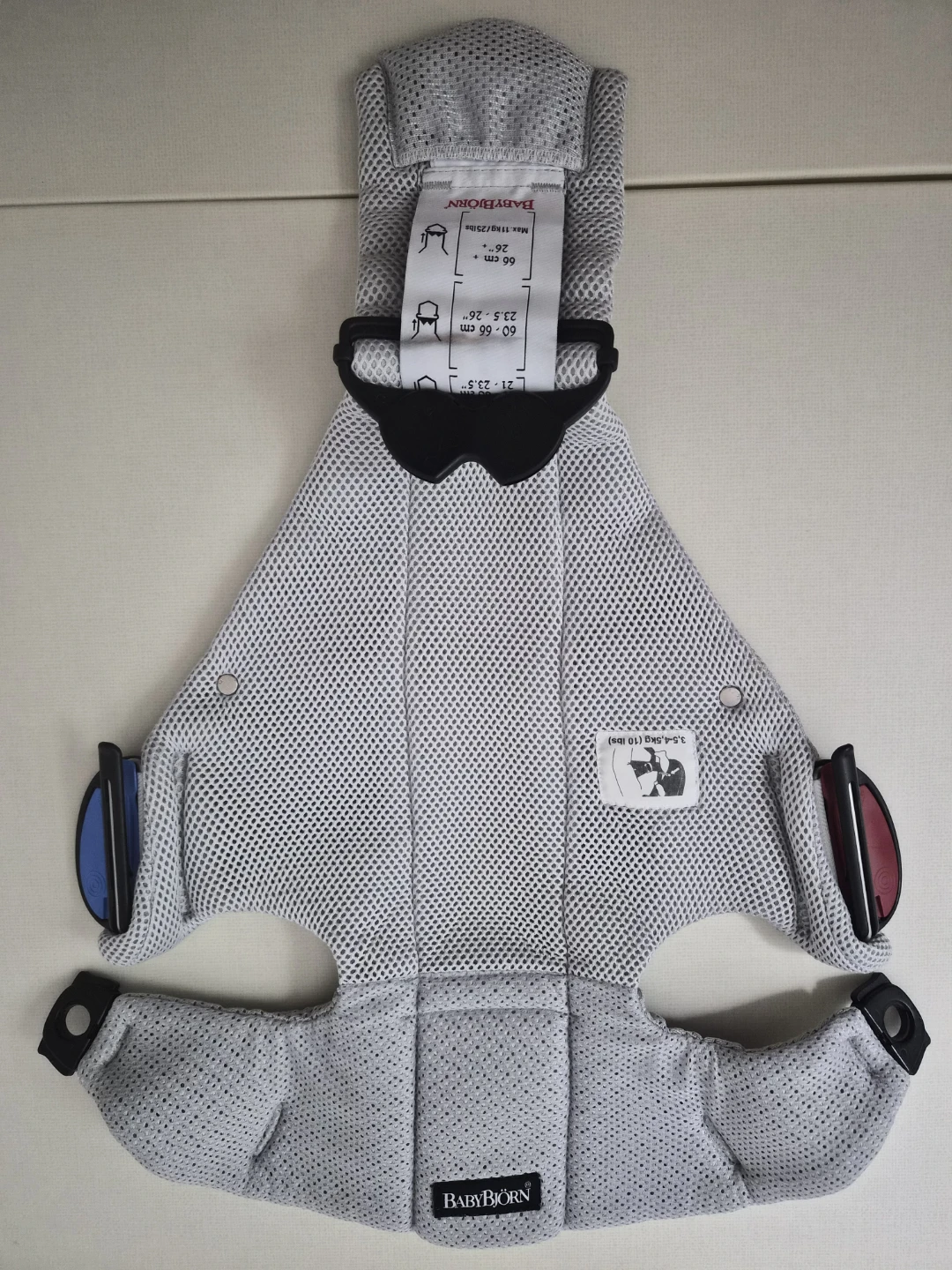 BabyBjörn Baby Carrier Mini - Grey Mesh - photo 3