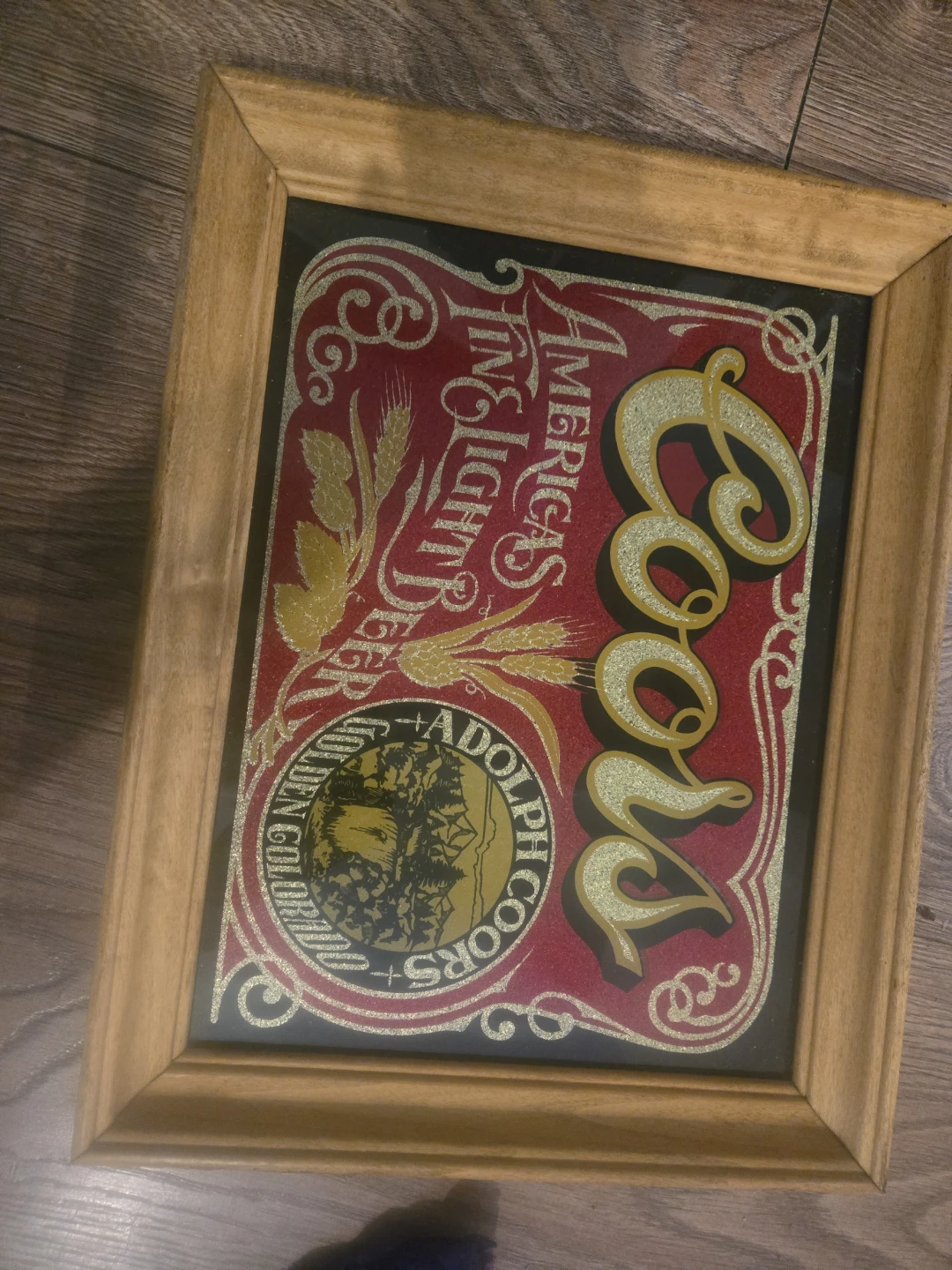Coors Light Framed Mirror Sign - photo 2