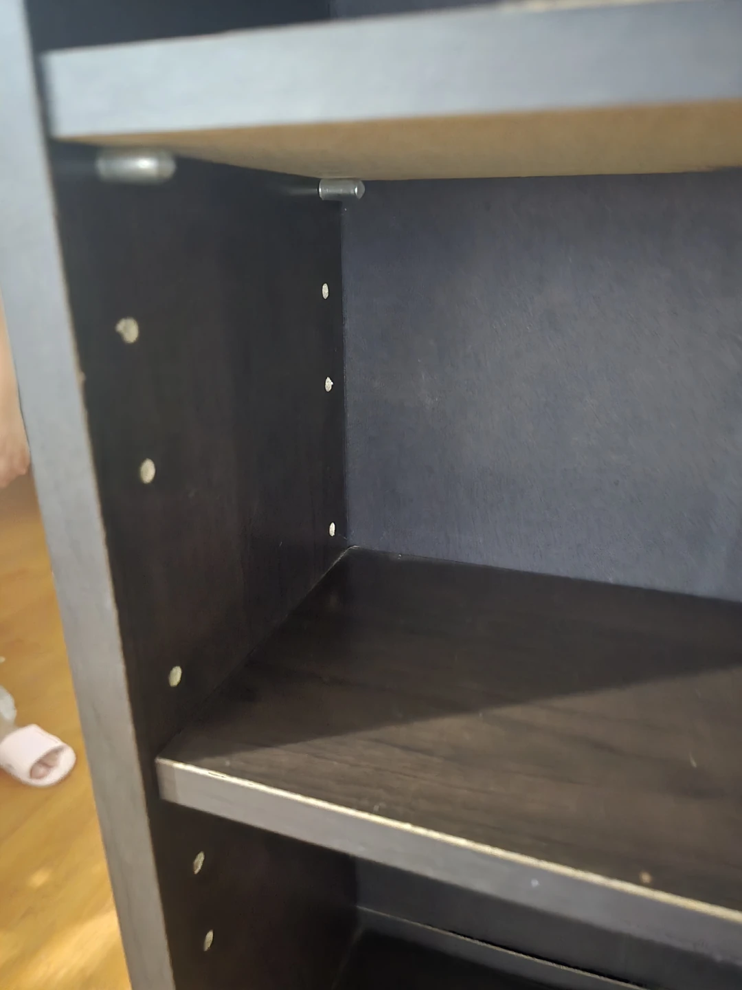 Dark Brown Bookshelf
