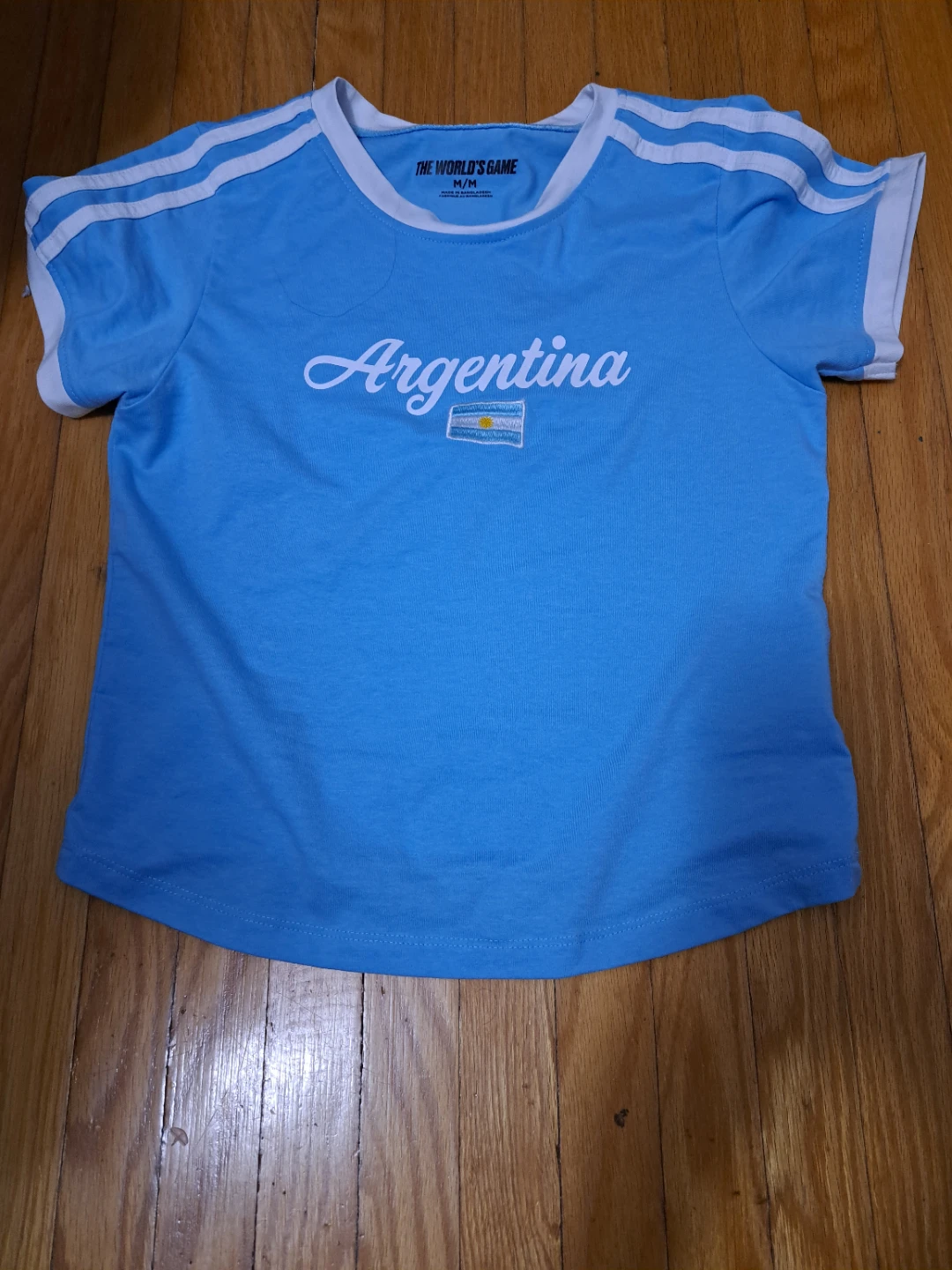 Blue Argentina T-Shirt Medium - photo 2