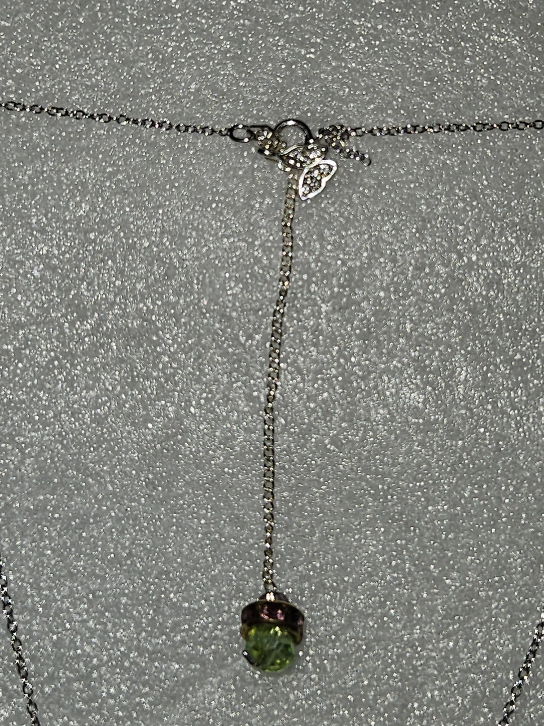 S925 Silver Necklace chain with Juicy Couture pendant. - photo 4