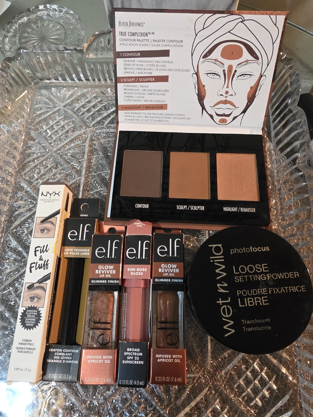 Black Radiance True Complexion Contour Palette & Makeup Lot - photo 2